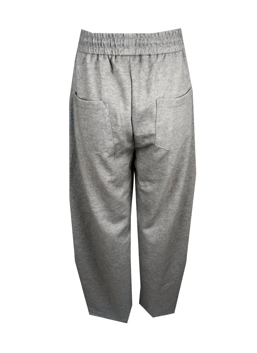 3240076 High Waist Sweat Pants *Grey *Backorder