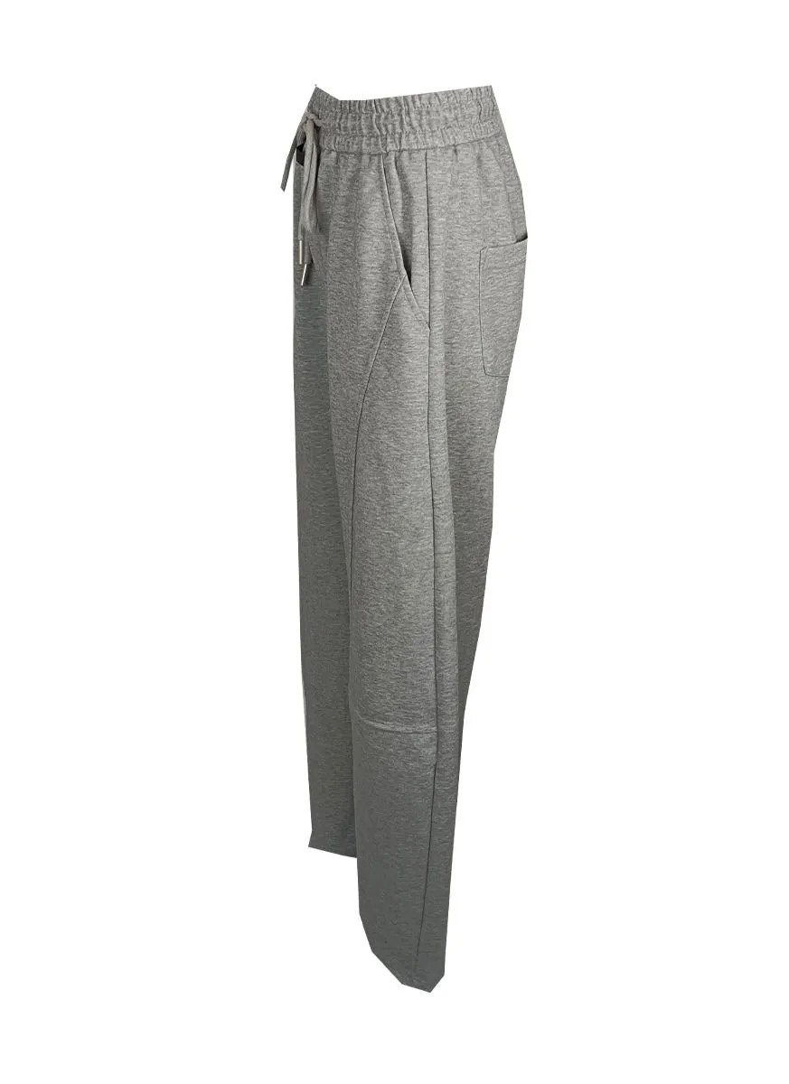 3240076 High Waist Sweat Pants *Grey *Backorder