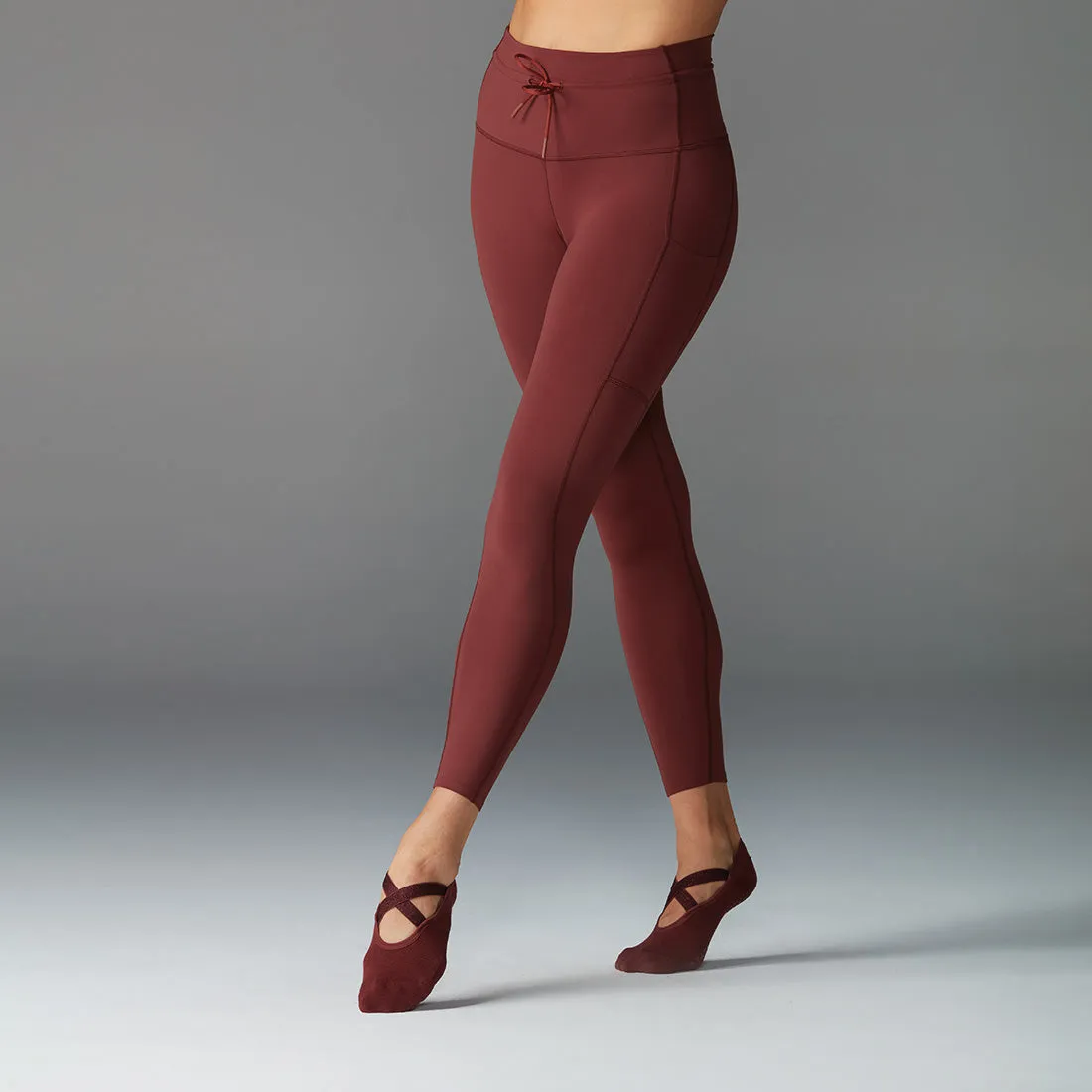 7/8 Tie Waist Pocket Leggings *