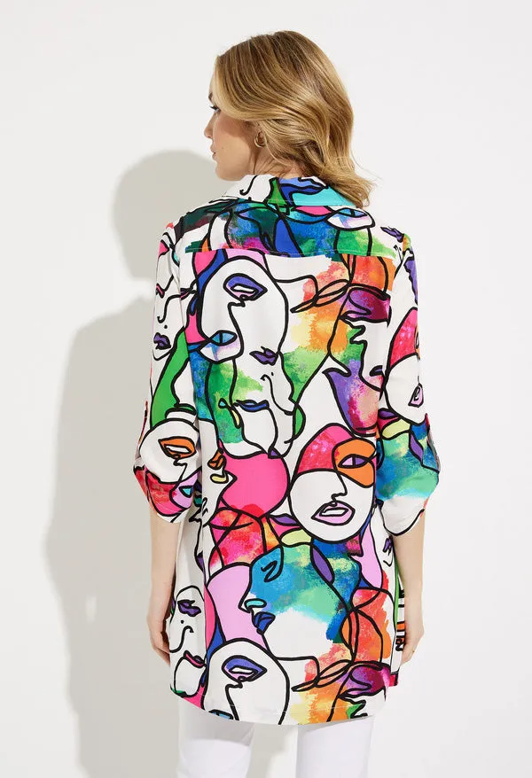 Abstract Print Tunic