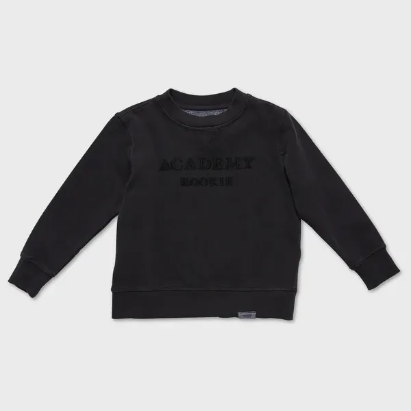 Academy Rookie - Kids Crew Sweat - black