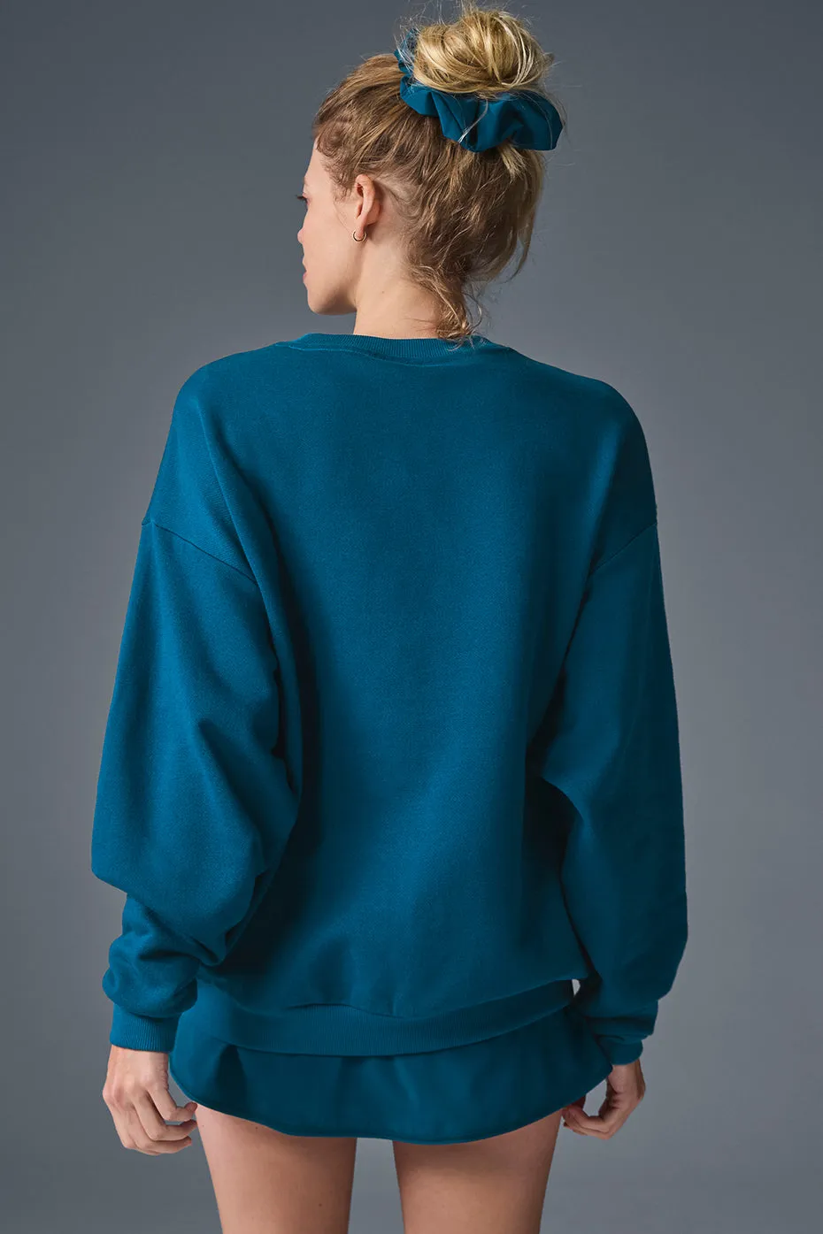 Accolade Crew Neck Pullover - Eclipse Blue