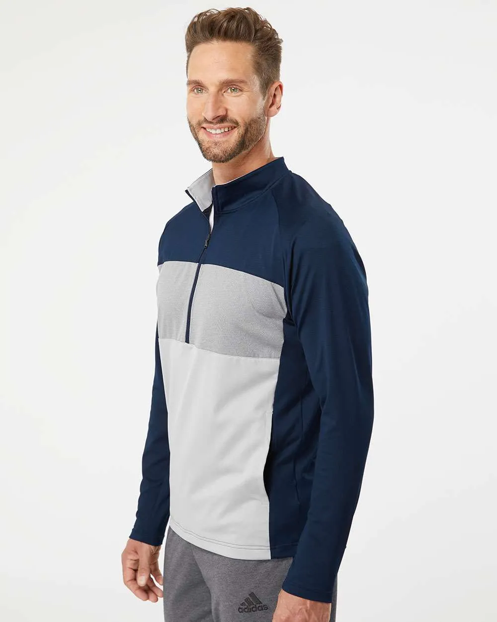 Adidas 3-Stripes Competition Quarter-Zip Pullover