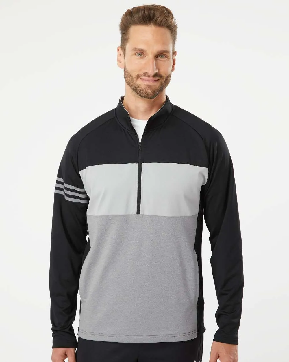 Adidas 3-Stripes Competition Quarter-Zip Pullover