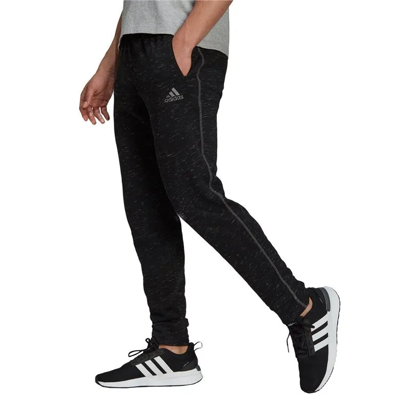 adidas Melange Sweat Pants - Mens - Black Melange