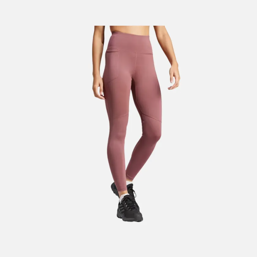 Adidas Terrex Multi Women's Leggings -Burgundy