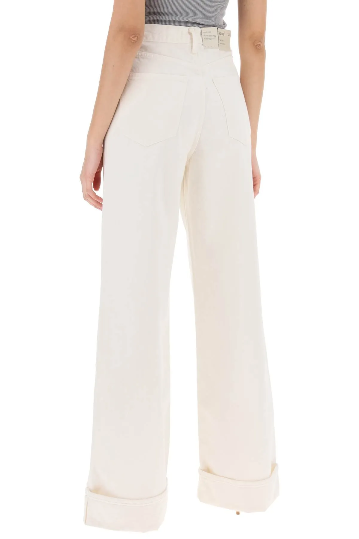 AGOLDE dame wide leg jeans