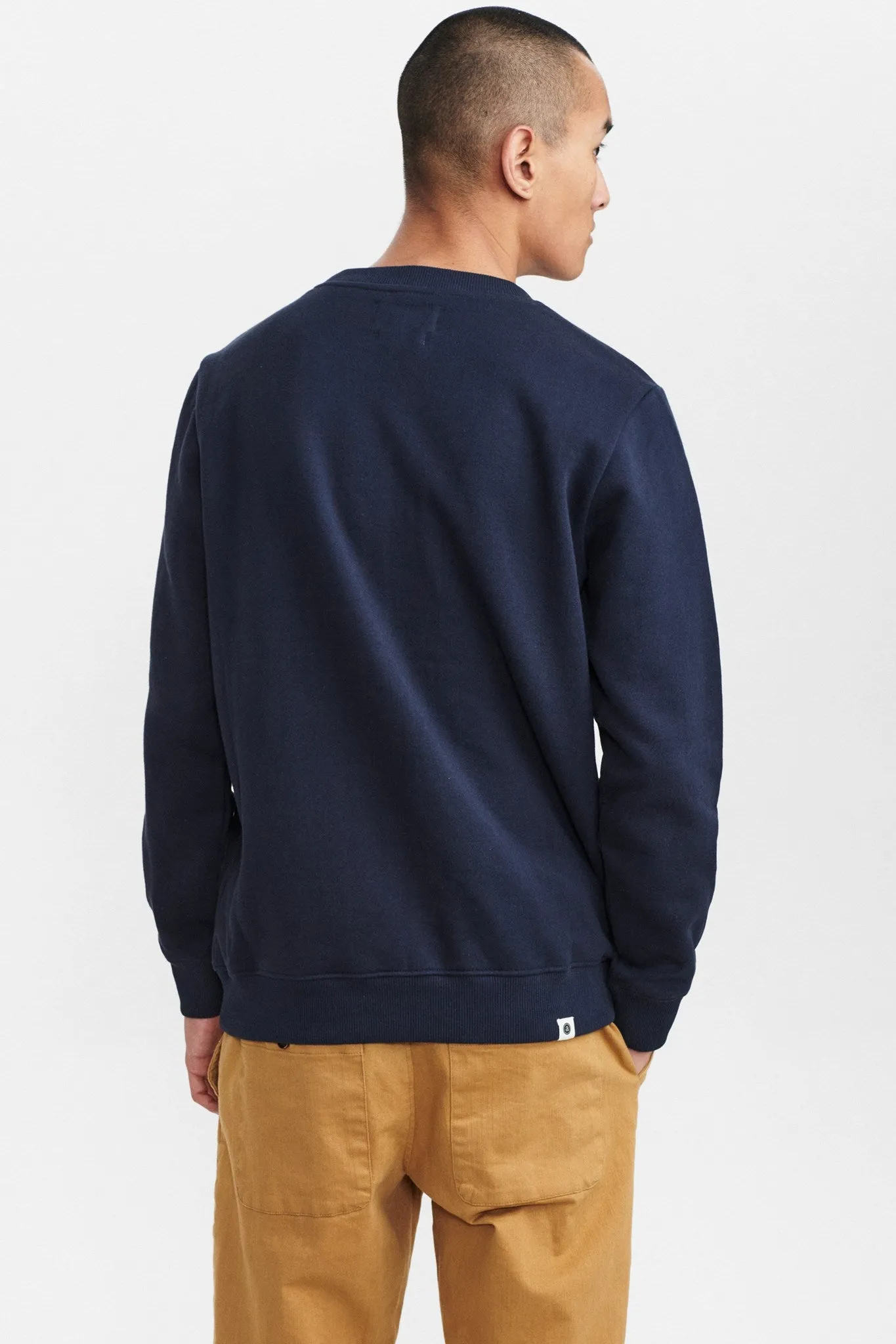 AKALLEN EMBROIDERY SWEAT - Olivine