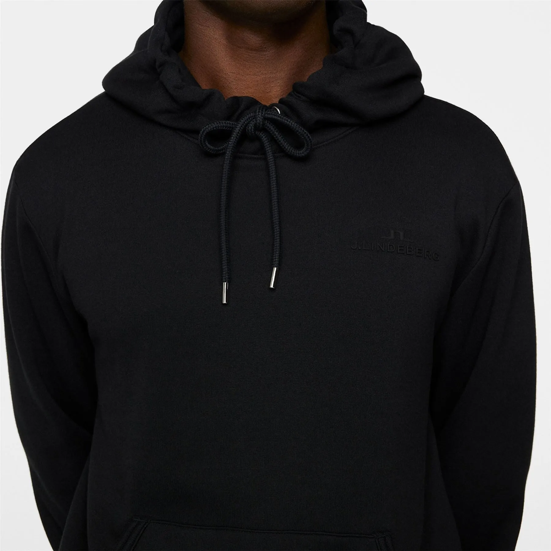 Alpha Hooded Sweat Black - AW24