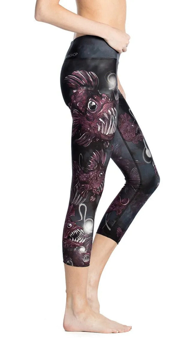 Angler - Triathlon Capri Leggings - CUSTOM ORDER