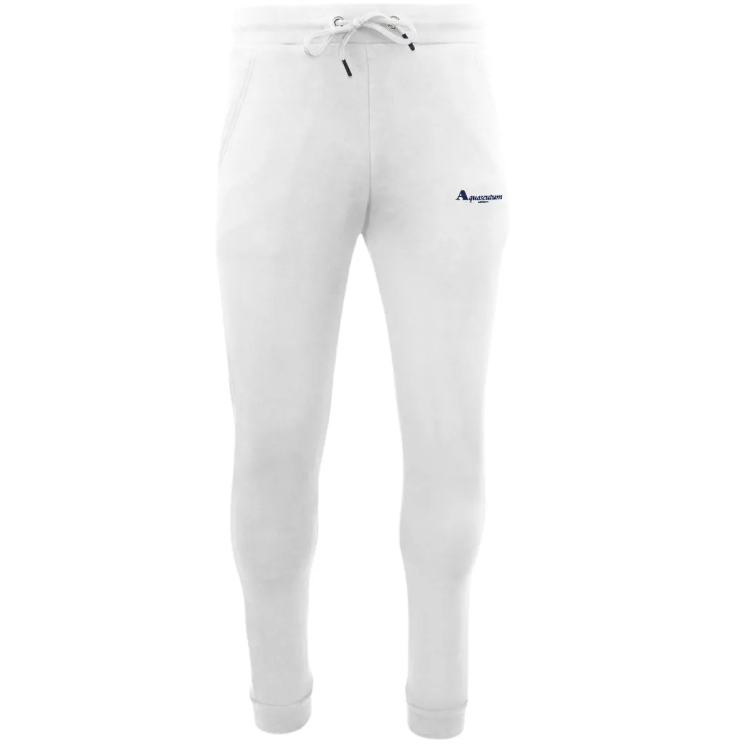 Aquascutum Logo White Sweat Pants