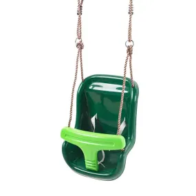 Baby Swing Seat - Green Deluxe - Safe & Comfortable