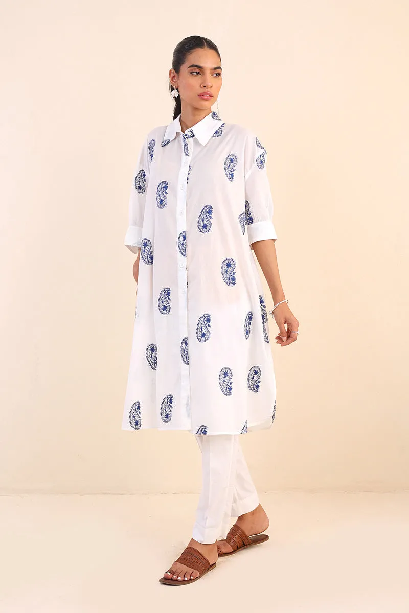 Bahar Collared Tunic