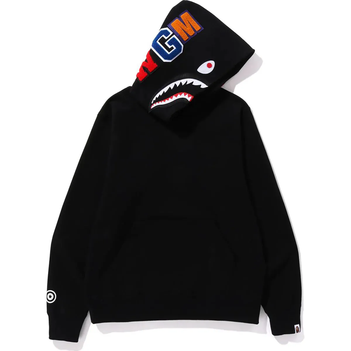 Bape Shark Pullover Hoodie Black