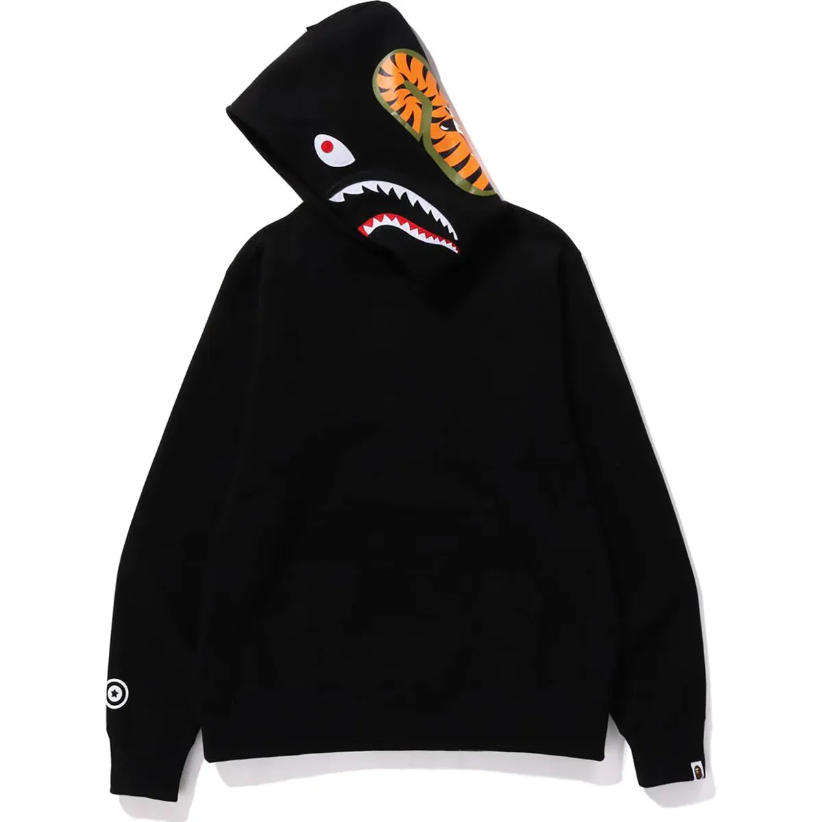 Bape Shark Pullover Hoodie Black