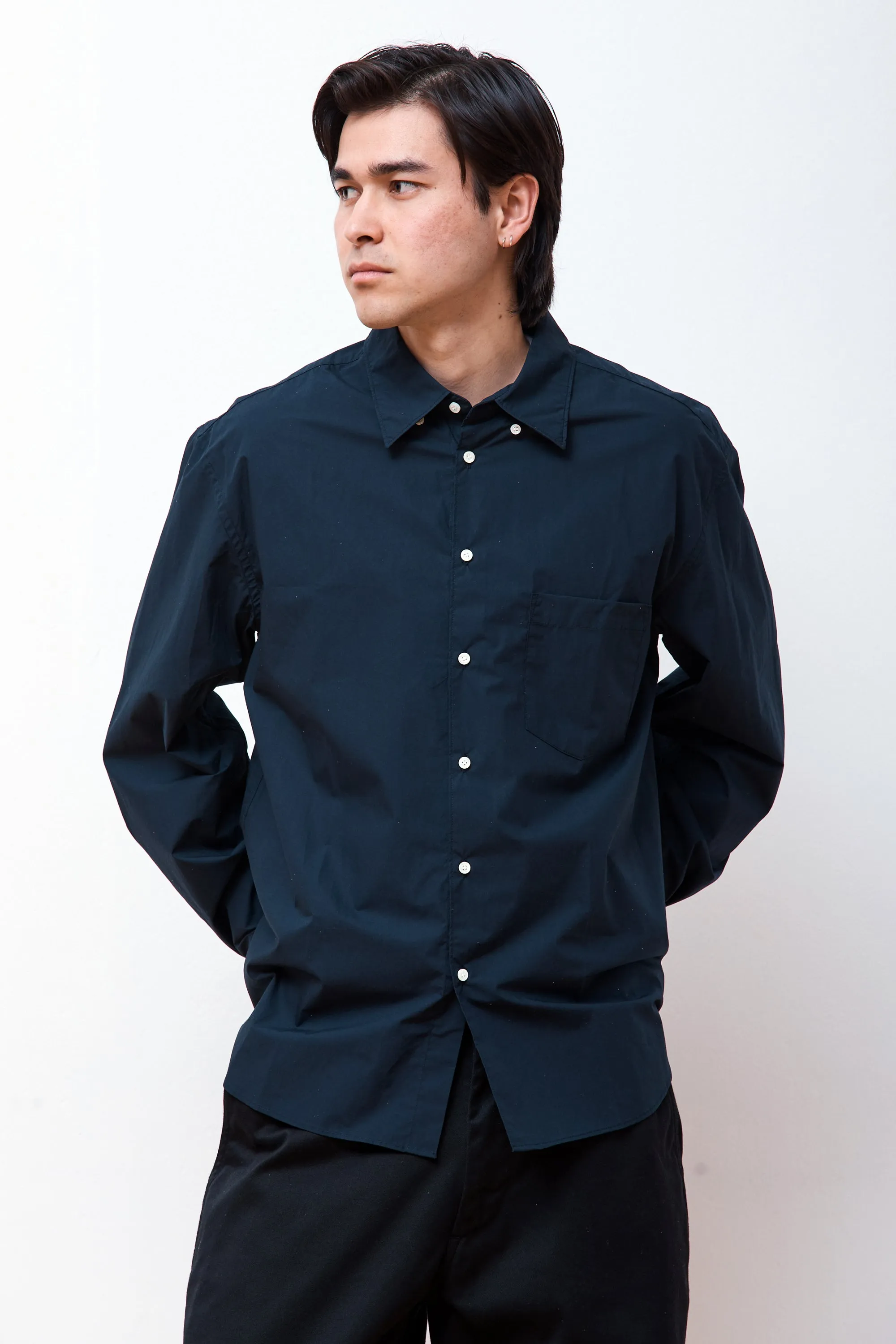 B.D Comfortable Shirt Dark Navy