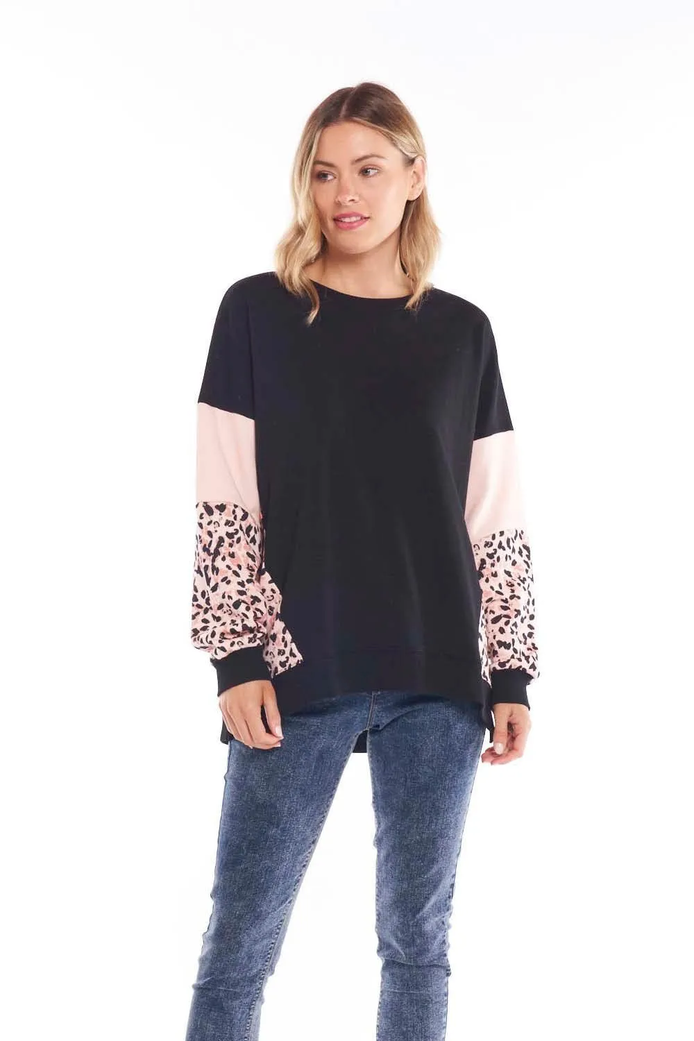 Betty Basics Gloria Sweat in Splice