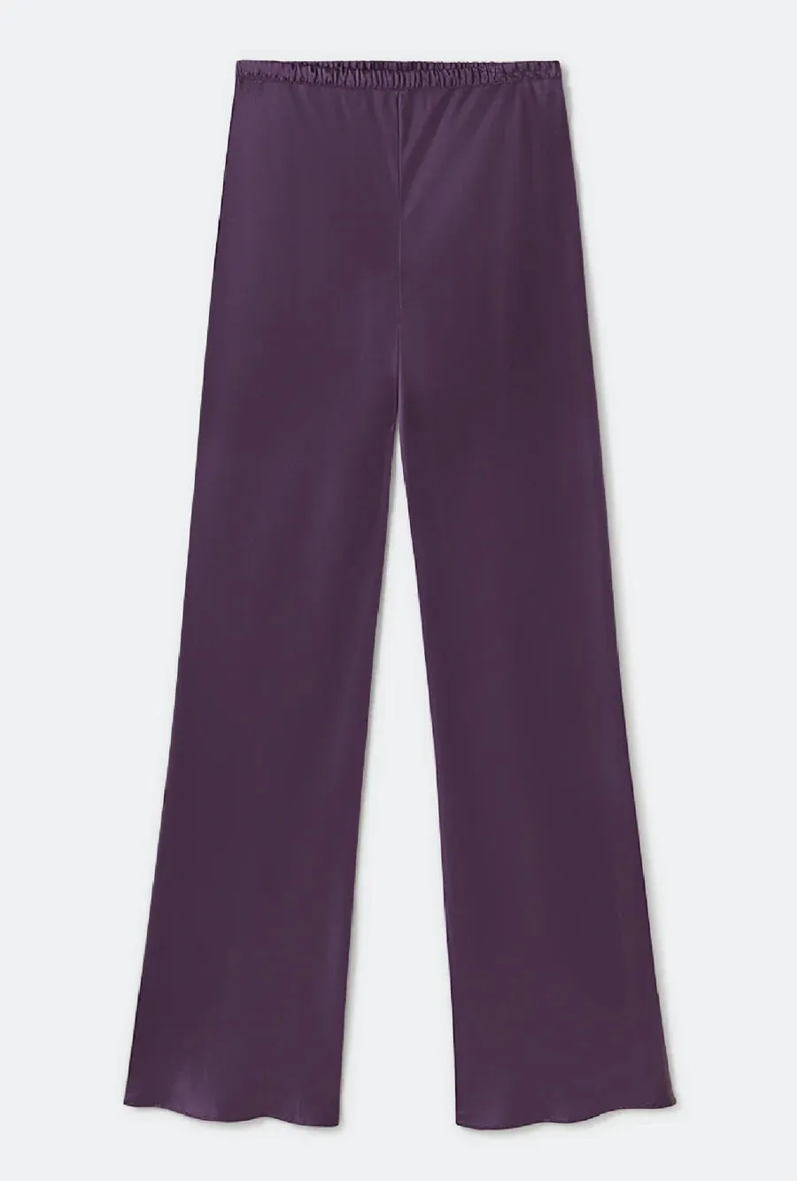 BIAS CUT PANTS BLACKBERRY