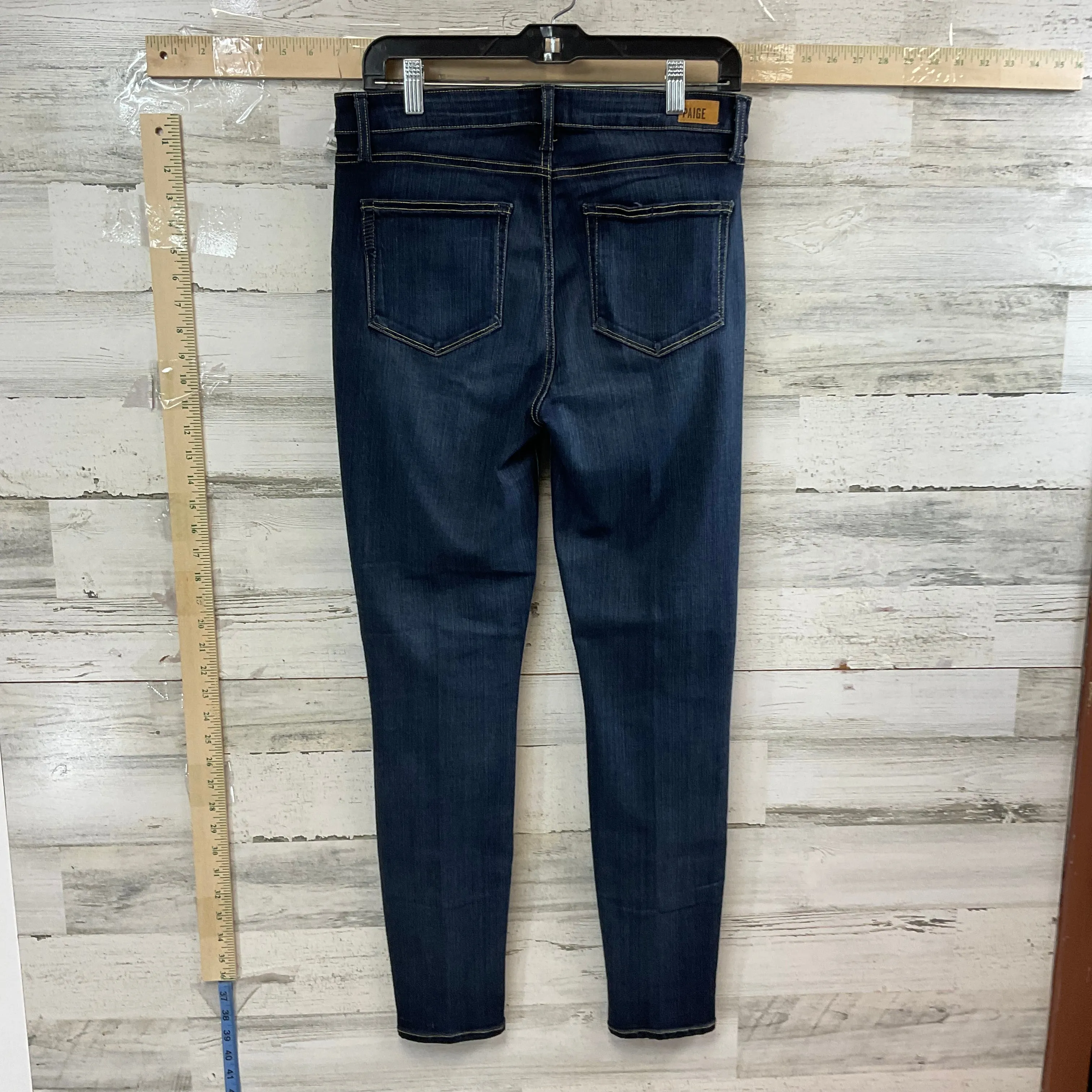 Blue Denim Jeans Skinny Paige, Size 14