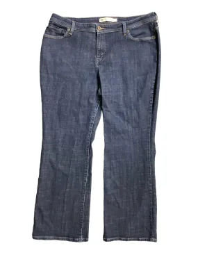 Blue Denim Jeans Straight Levis, Size 20