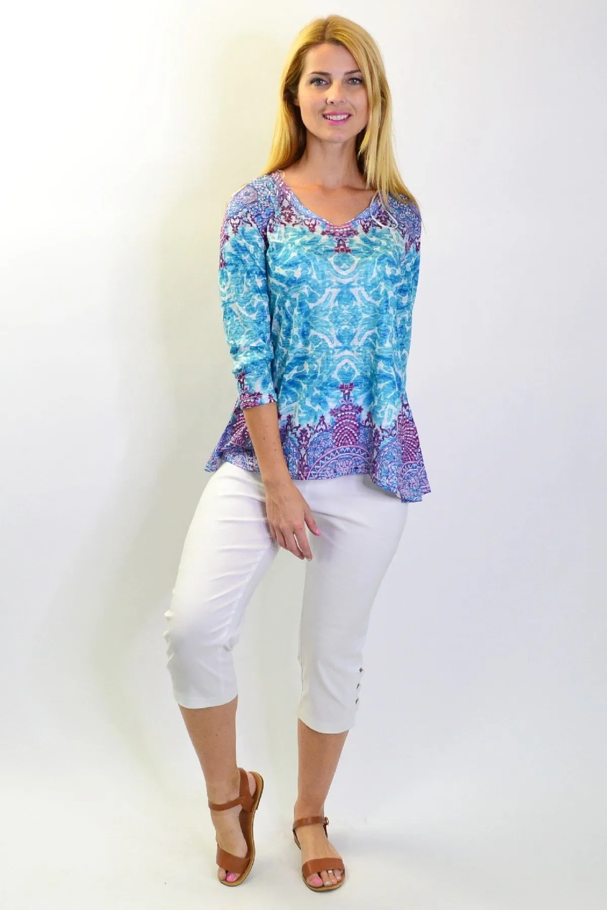 Blue Royal Tunic Tee