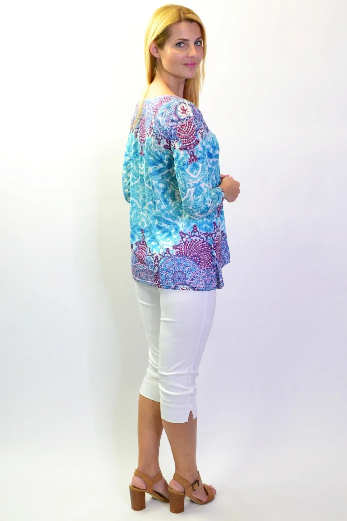 Blue Royal Tunic Tee