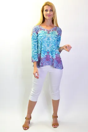 Blue Royal Tunic Tee