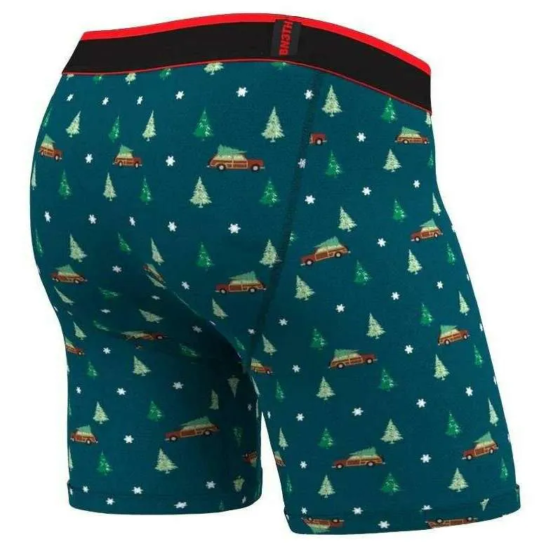 BN3TH Home For The Holidays Cascade Classic Boxer Brief - Green/Red