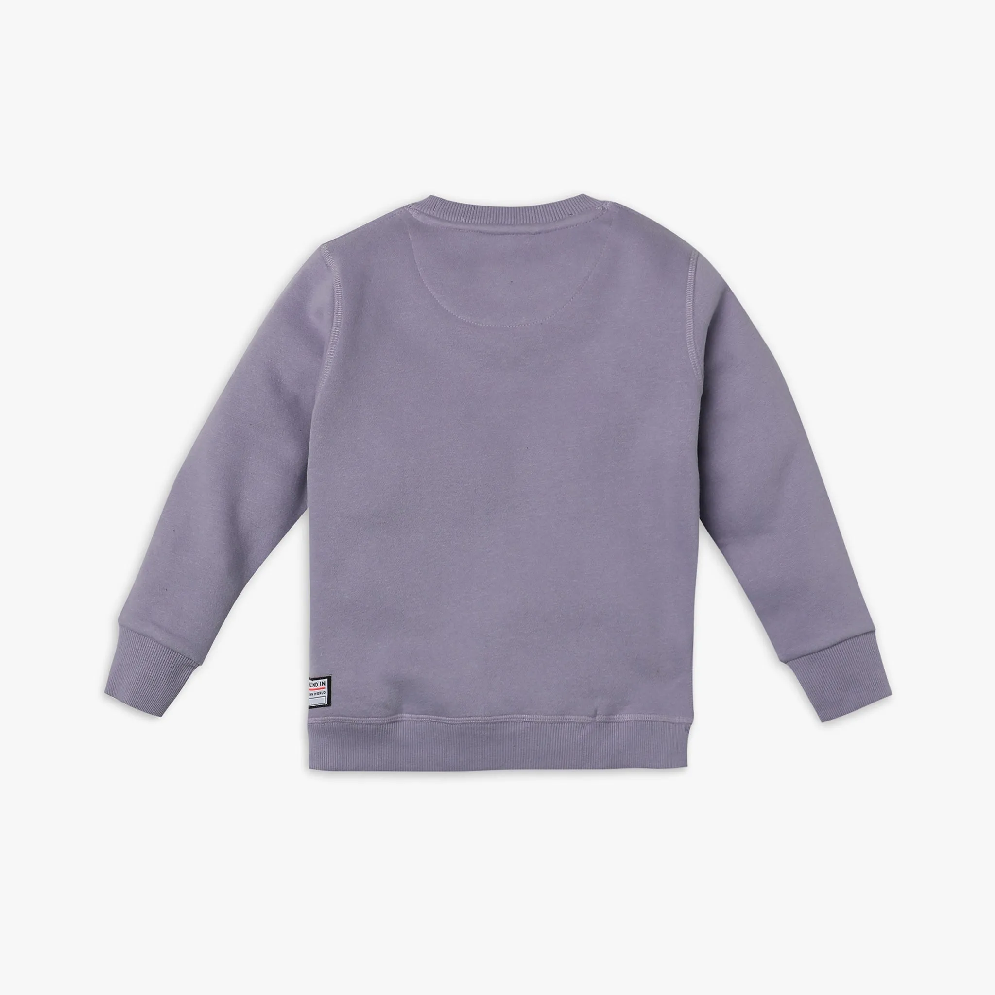 Boy's Regular Fit Solid Sweat Tees