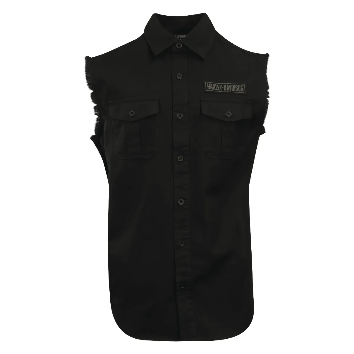 Branded  Men's Vest Black Sleeveless Vest (S58)