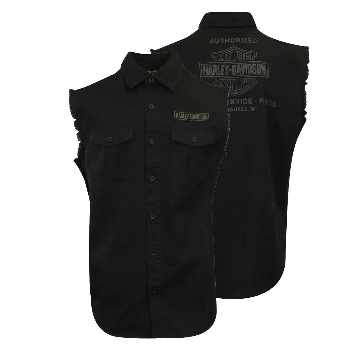 Branded  Men's Vest Black Sleeveless Vest (S58)