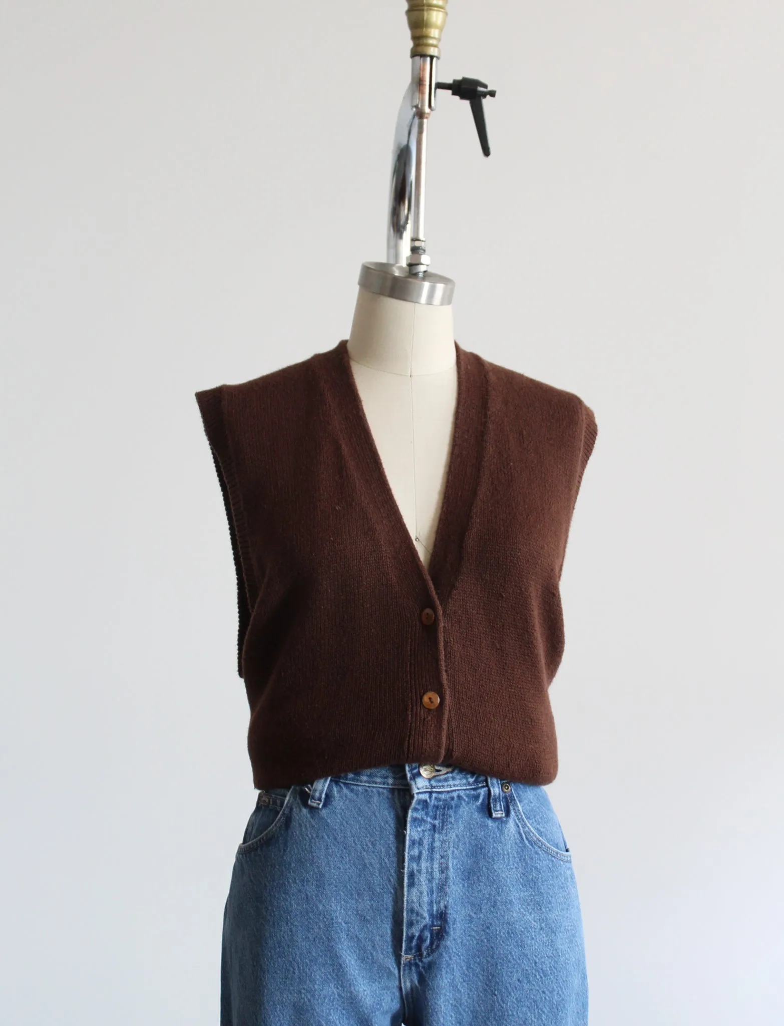 brighton knit vest