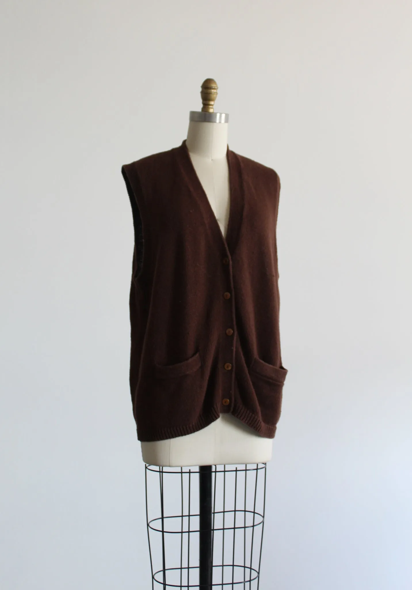 brighton knit vest