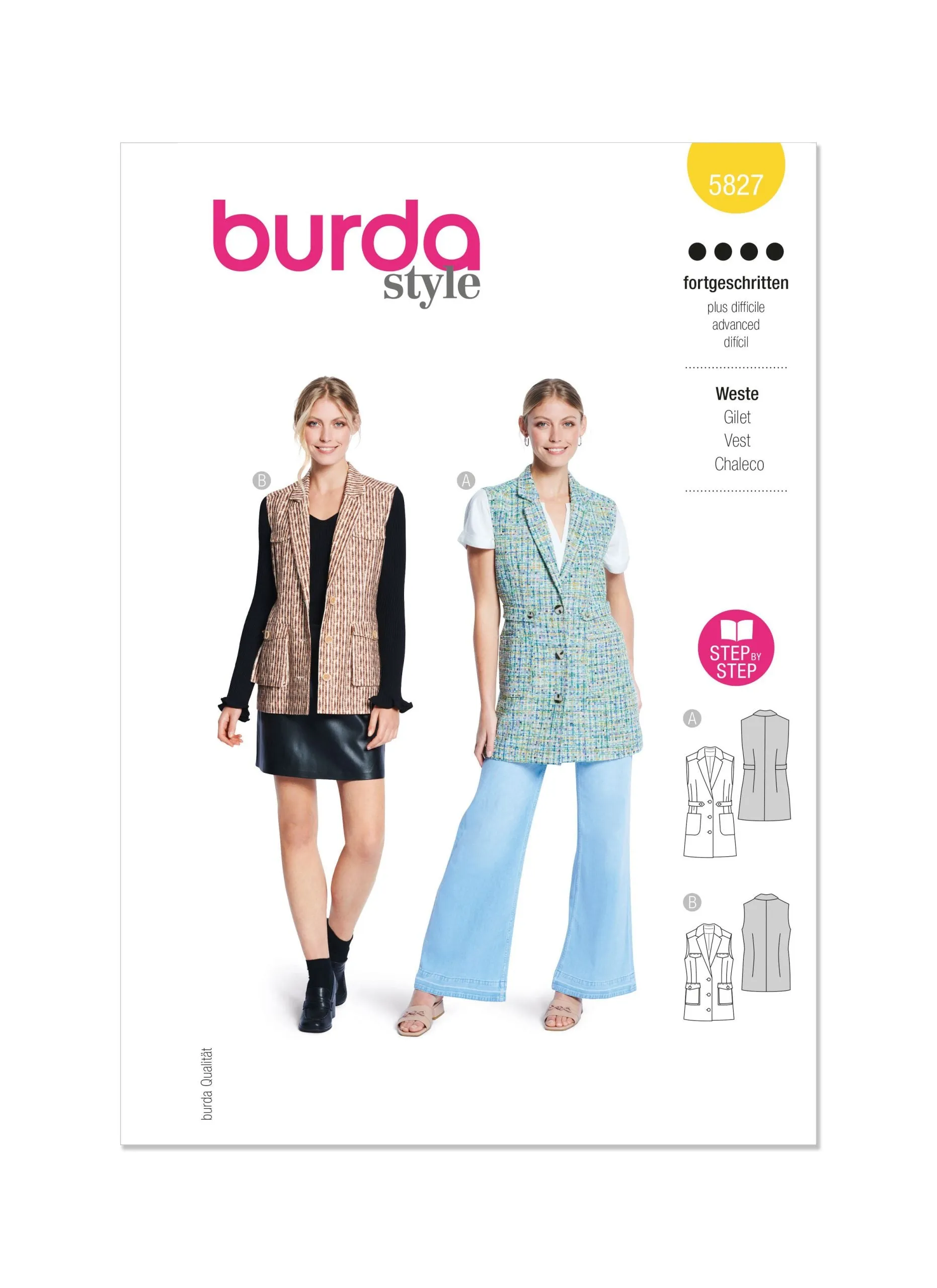 Burda Vest 5827