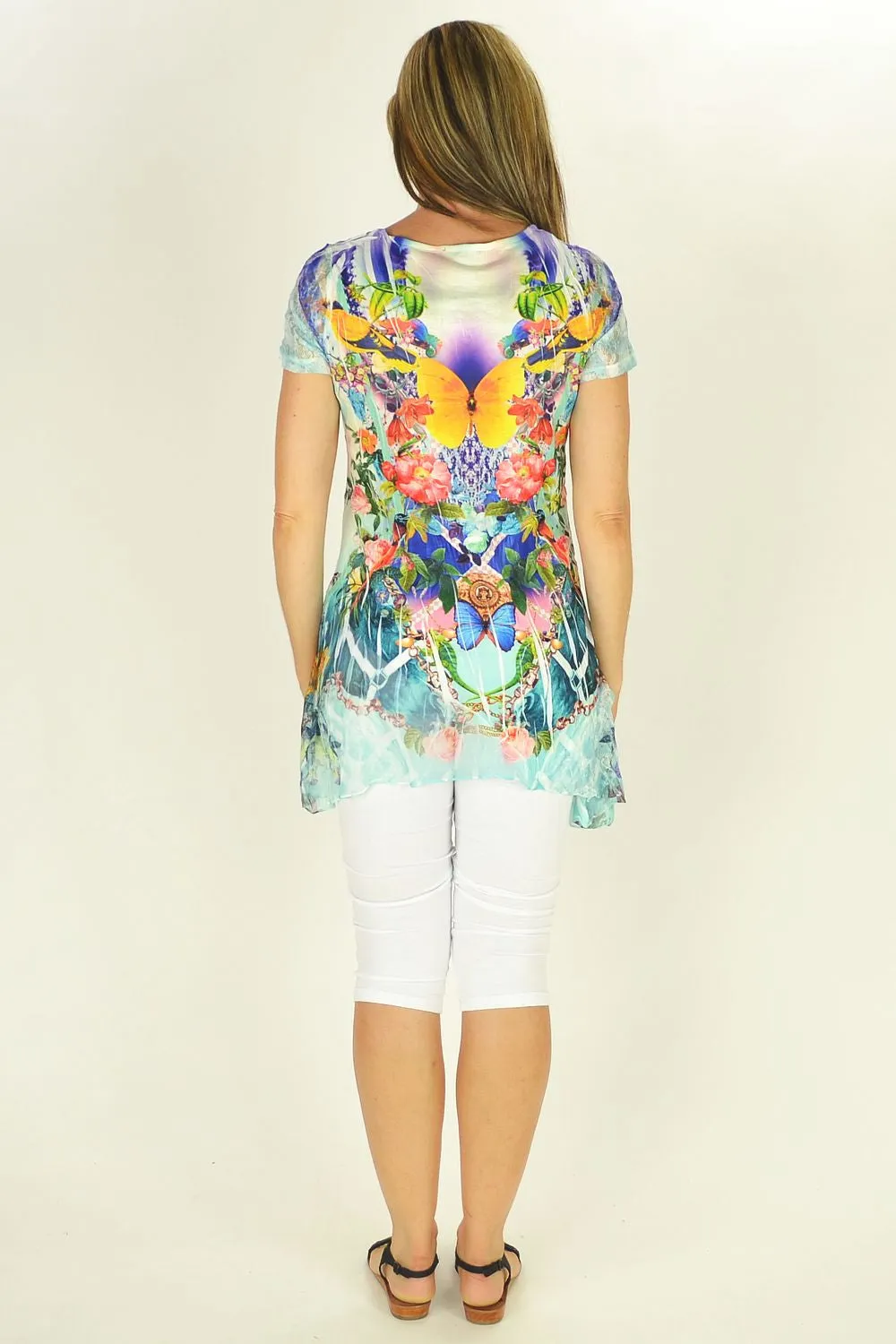 Butterfly Garden Tunic