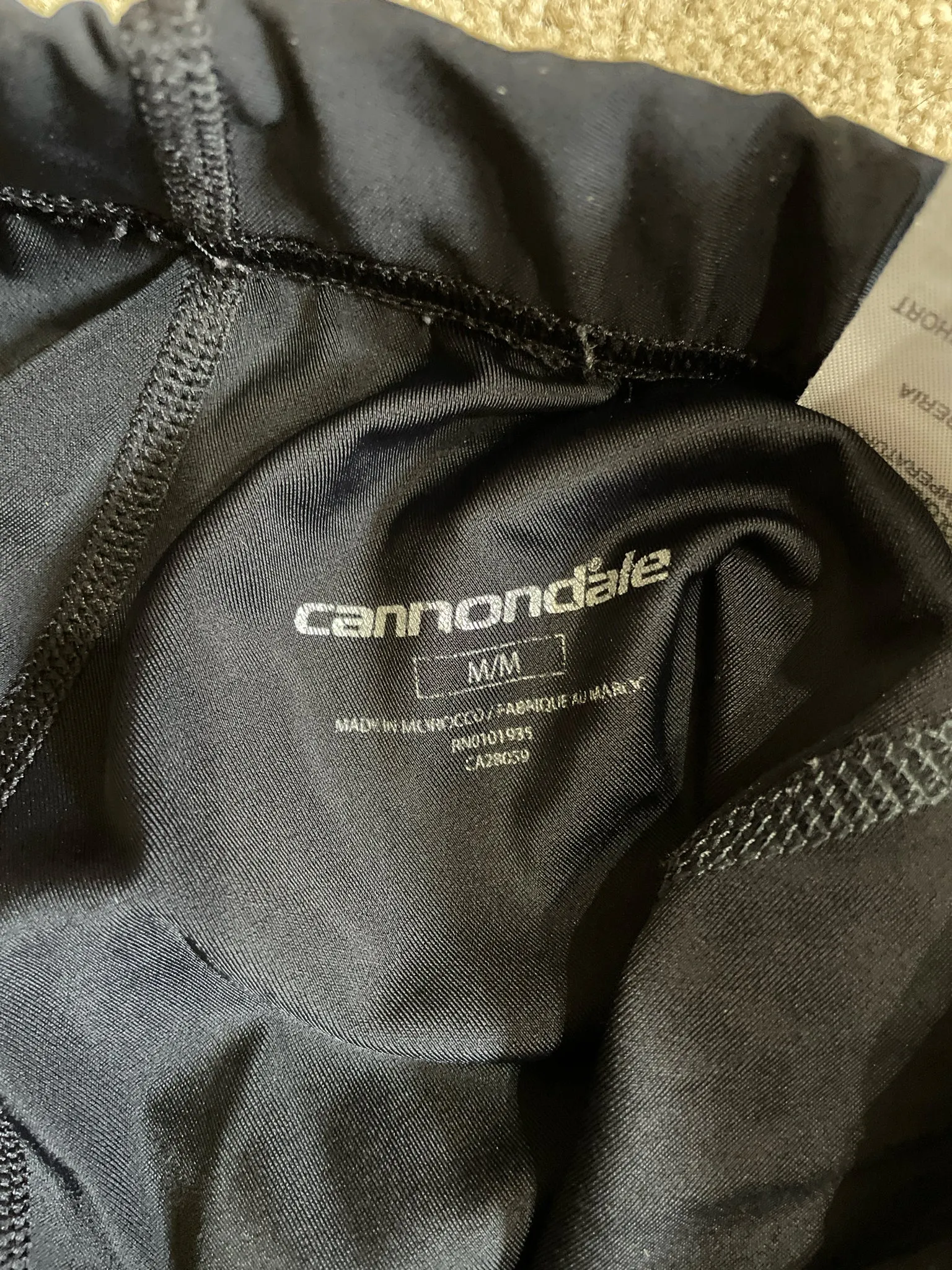 Cannondale Cycling Underwear Shorts Men's M