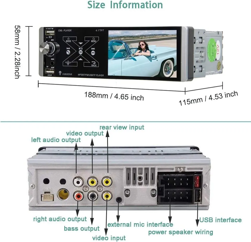 CAR SMART AI VOICE PLAYER  The panel is made of raw materials, which is tough and durable, and the appearance is comfortable. The hardware uses thickened heat sinks, which dissipates heat quickly and is beautiful in design-CML-PLAY10