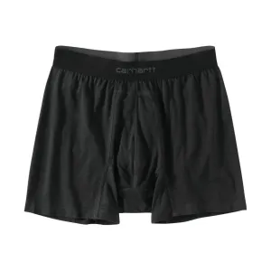 Carhartt Men's 5 Inch Basic Boxer Brief 2 Pack - Black