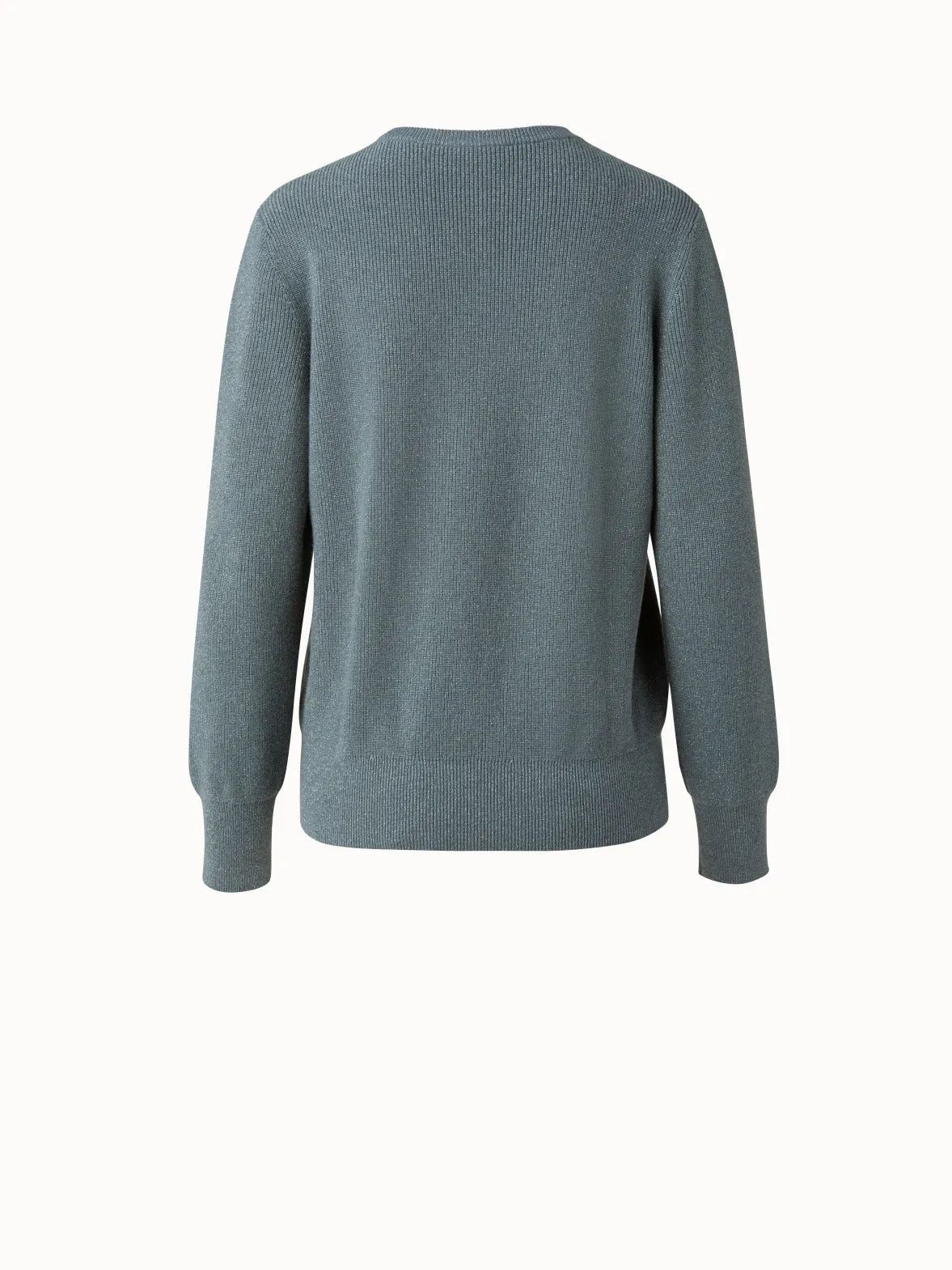 Cashmere Lurex Knit Pullover