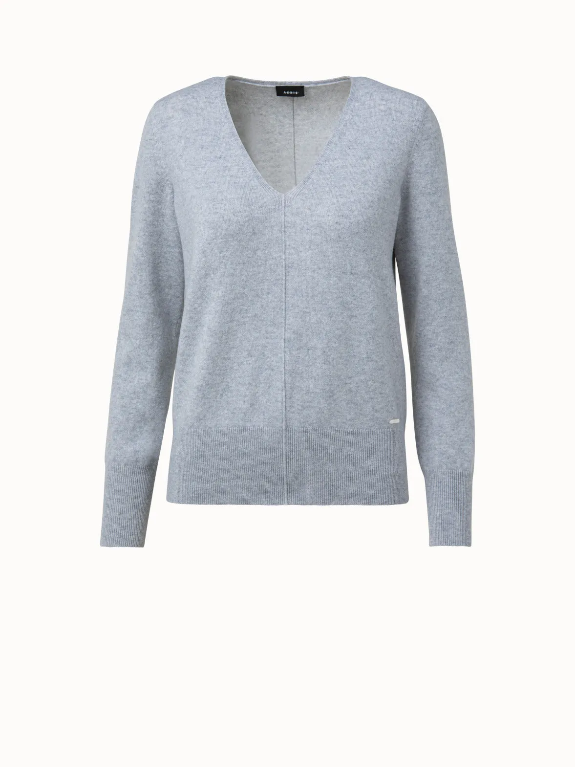 Cashmere V-Neck Pullover