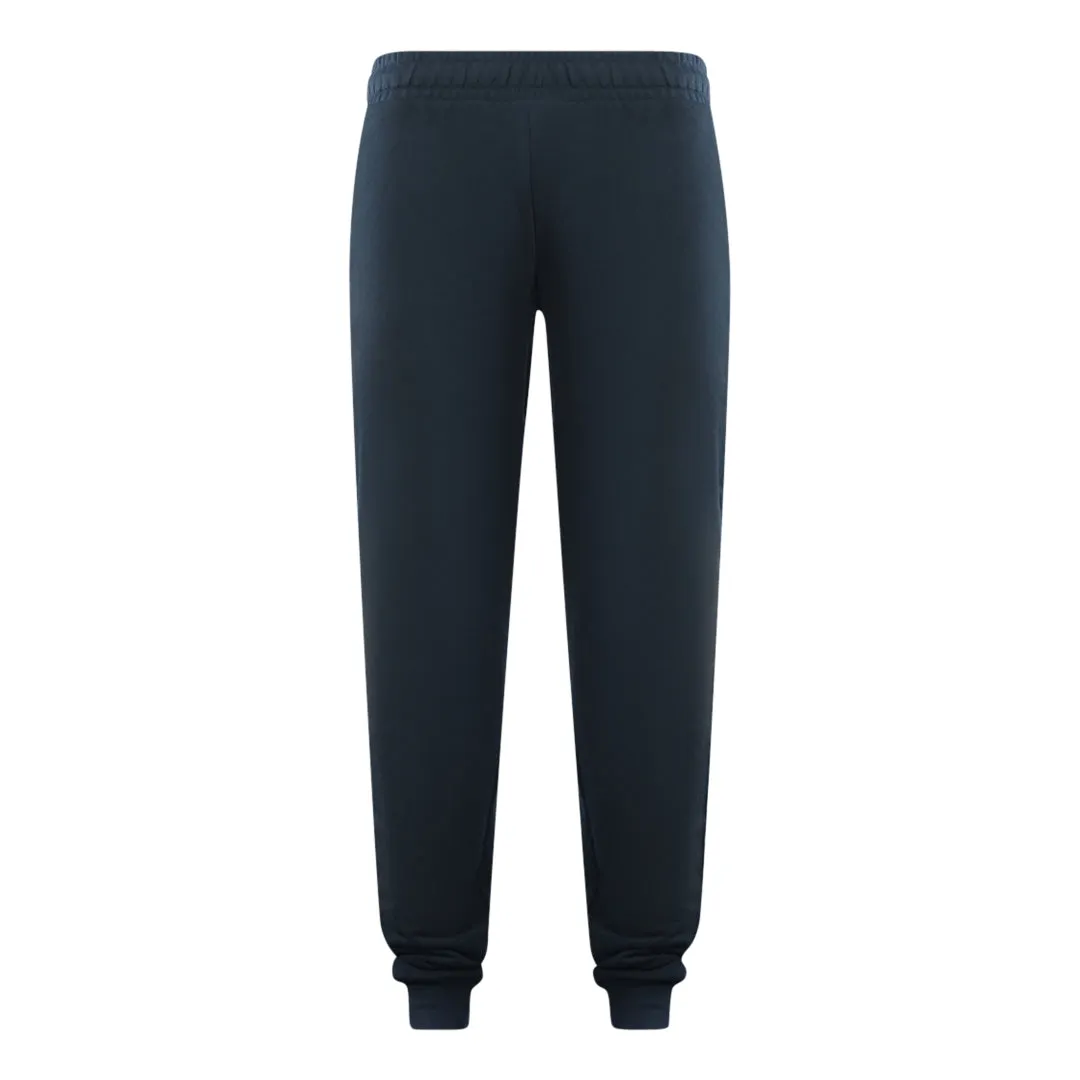 Cavalli Class Bold Logo Navy Blue Sweat Pants