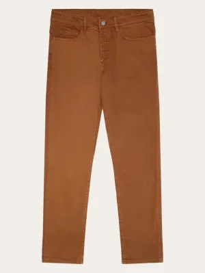 CHUCK regular garment dyed 5-pocket pant - GOTS/Vegan - Dachshund