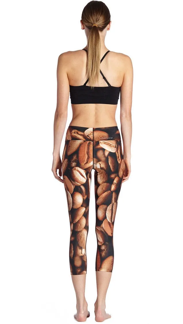 Coffee - Triathlon Capri Leggings - CUSTOM ORDER