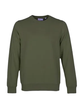 Colorful Standard Crew Sweat seaweed green