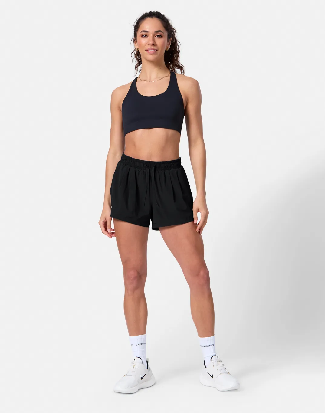 Contender Racer Short in Black