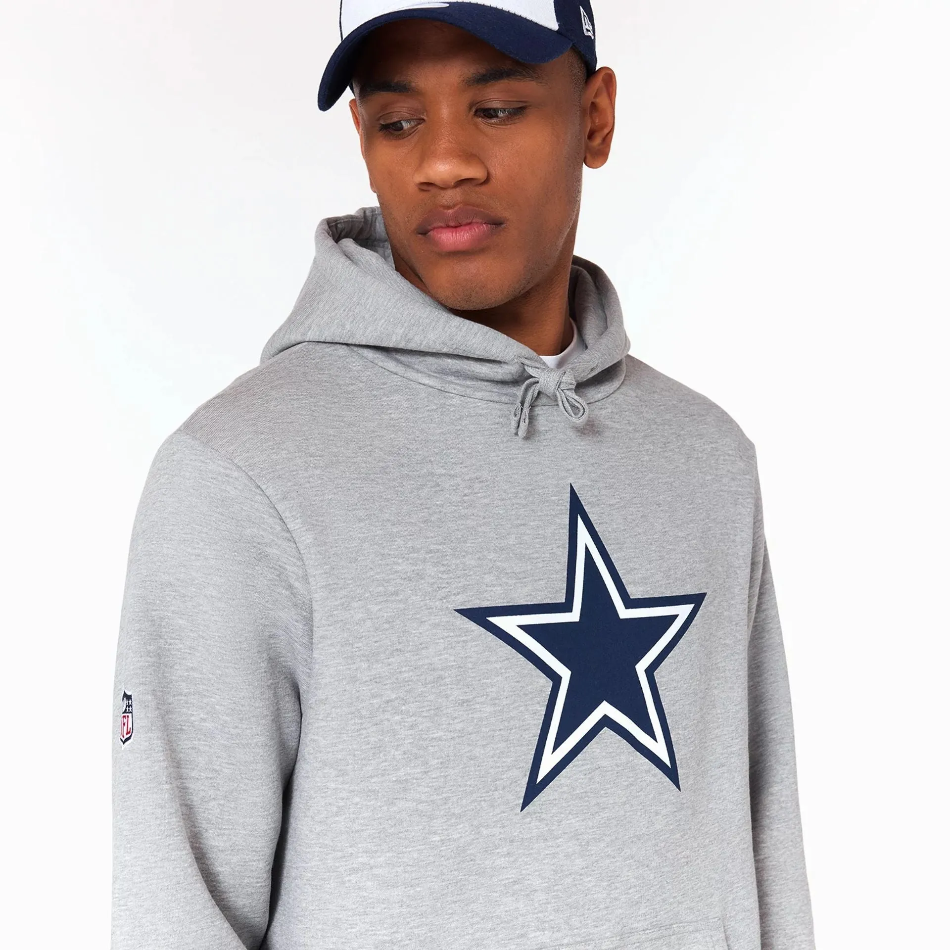 Dallas Cowboys NFL Grey Pullover Hoodie