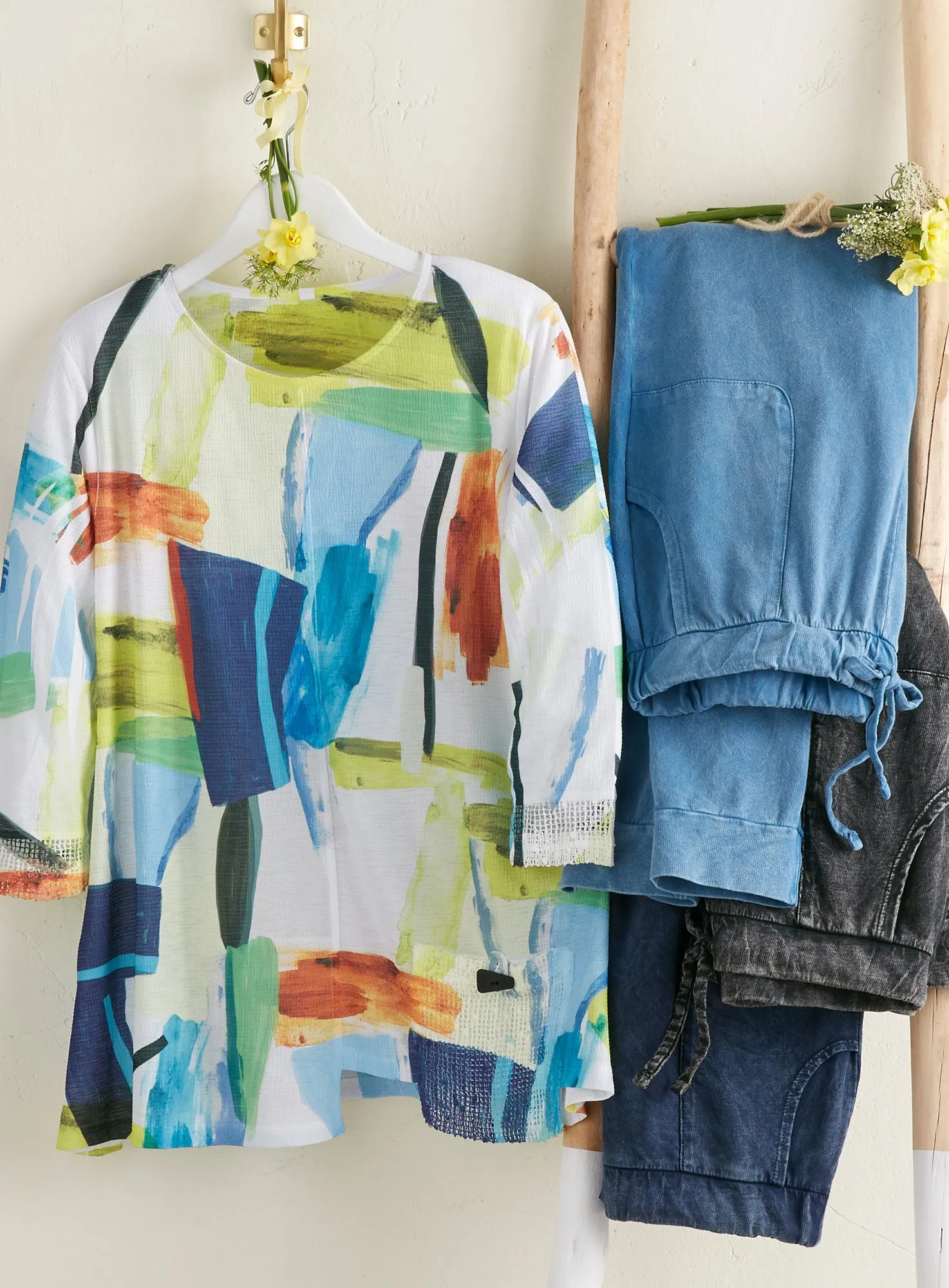 Expressionist Oasis Tunic