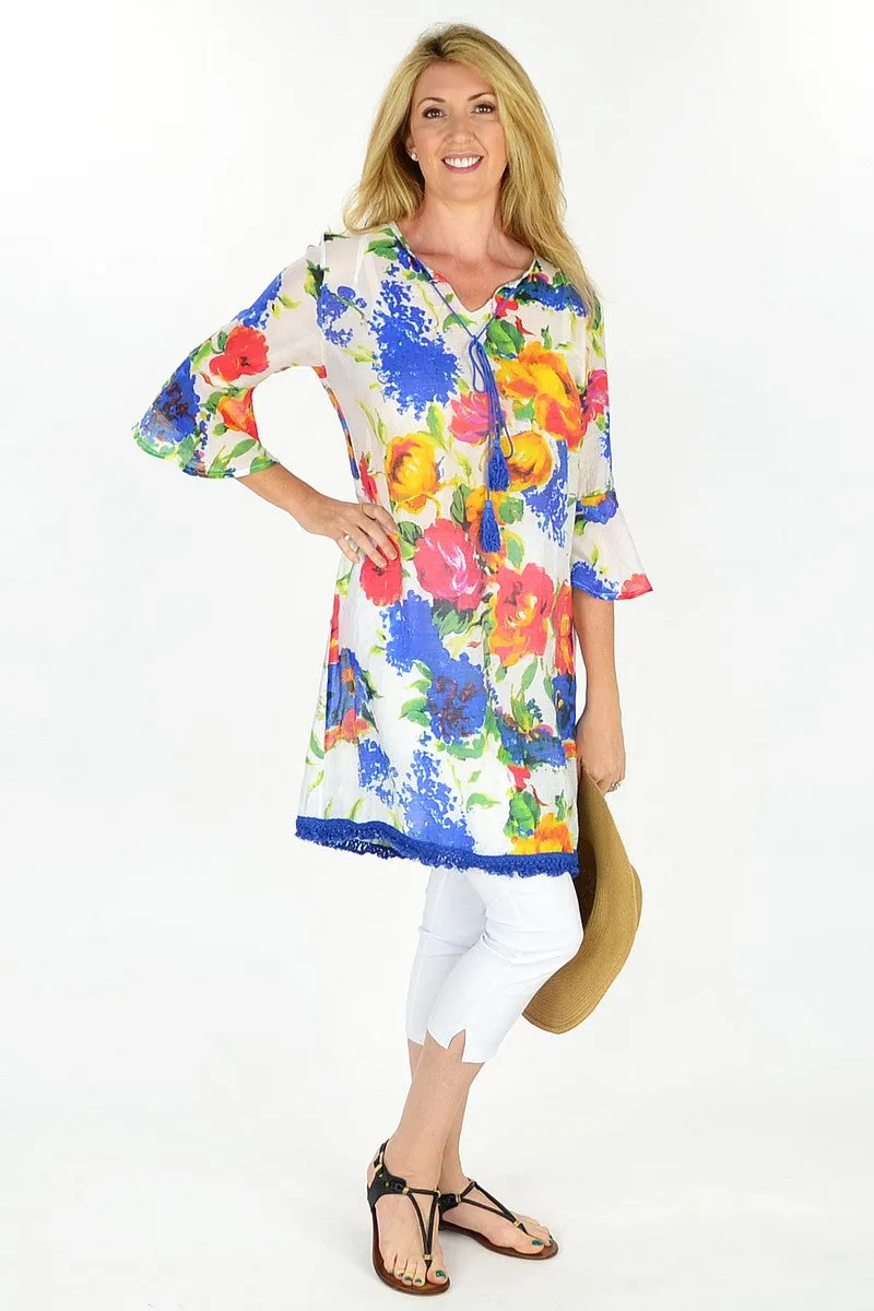 Floral Sunshine Tunic