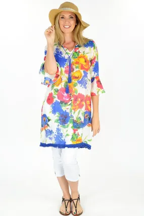 Floral Sunshine Tunic