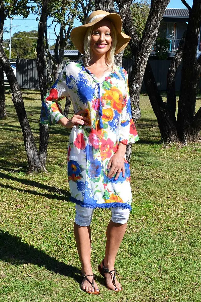 Floral Sunshine Tunic